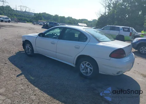 2004 Pontiac Grand Am Se z USA, uszkodzony, nr VIN 1G2NE52F44M625039